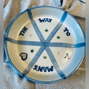 M.A. Hadley original signed small-medium serving dish .